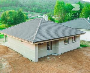 AKTUALIZOVANÉ -4 izbový bungalov na kľúč v tvare L s pozemkom 786 m²