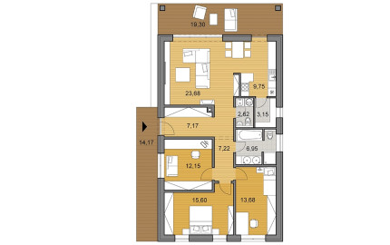 PREDANÉ MARKS | 4‑i bungalov Rimavské Janovce časť Močiar