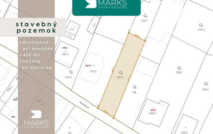 Stavebný pozemok  – Družstevná pri Hornáde,Tepličany