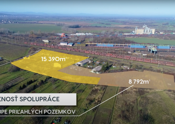 Priemyselný areál – Strategická investícia Čierna nad Tisou
