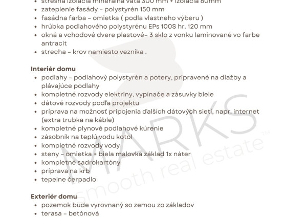 AKTUALIZOVANÉ | 4-i bungalov na kľúč s pozemkom 1002 m²