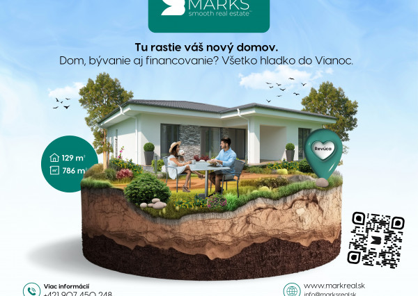 AKTUALIZOVANÉ -4 izbový bungalov na kľúč v tvare L s pozemkom 786 m²