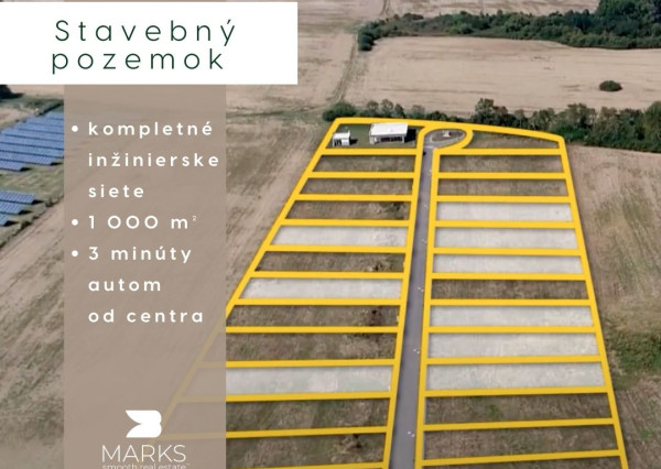 Stavebný pozemok 1000 m² - Rimavská Sobota (odpočet DPH)