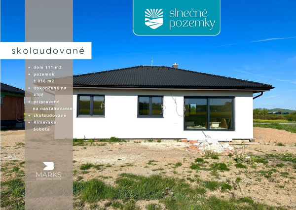 MARKS | Skolaudovaný dom zariadený na kľúč - stačí sa nasťahovať