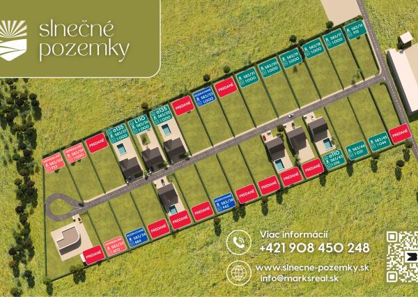 Stavebný pozemok 1000 m² - Rimavská Sobota (odpočet DPH)