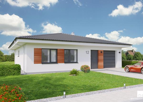 Rodinný dom O135 v lokalite Slnečné pozemky Tomašová
