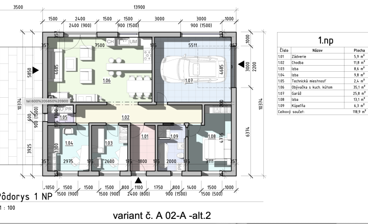 Rodinný dom A02 – špičkový projekt v exkluzívnej spolupráci MARKS | smooth real estate 🏡 - fotografia 10