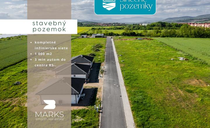 Stavebný pozemok 1000 m² - Rimavská Sobota (odpočet DPH) - fotografia 1