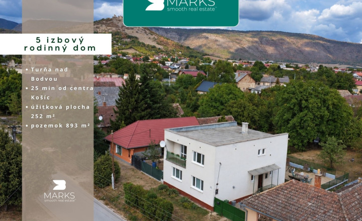 5-izbový rodinný dom s pozemkom 893 m² | Turňa nad Bodvou - fotografia 1