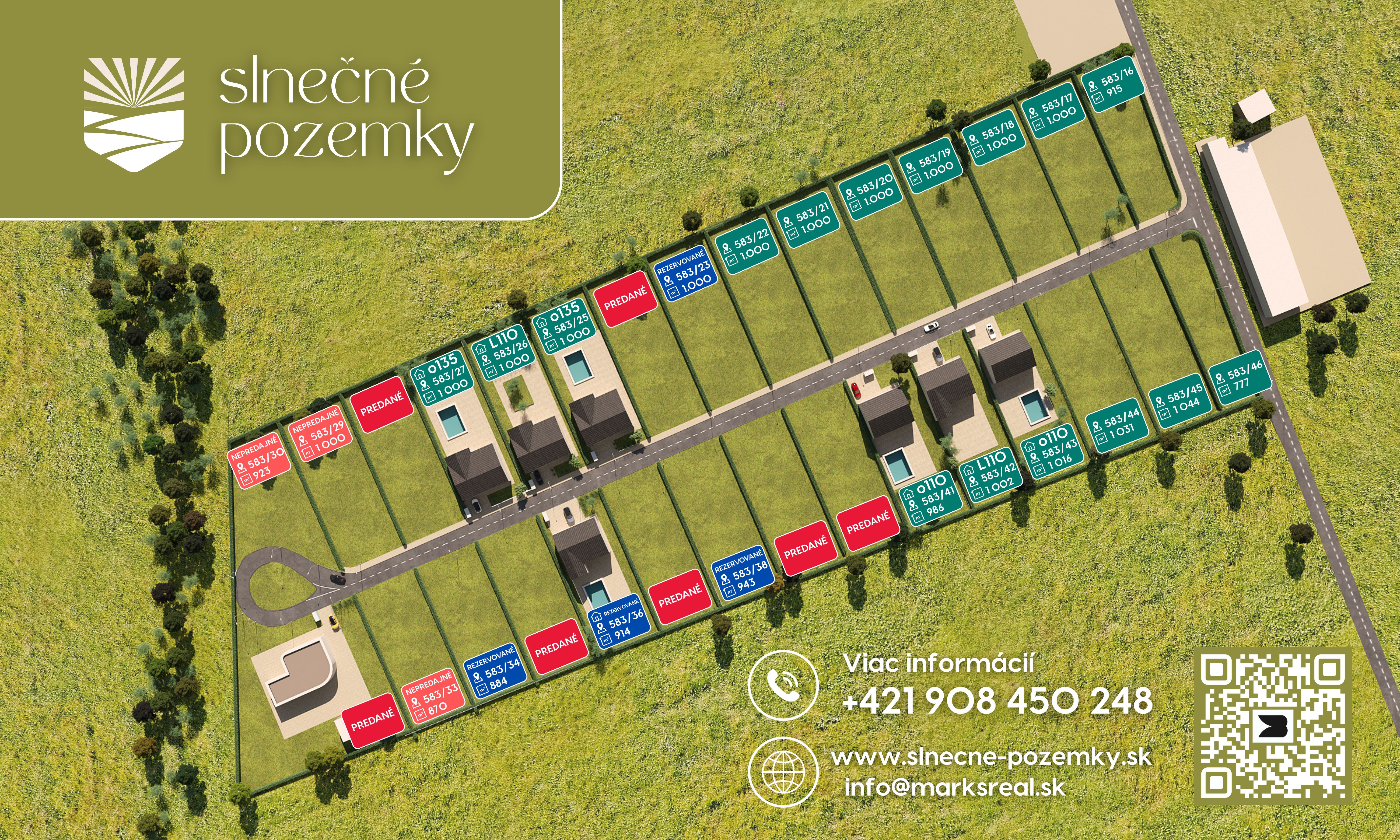 Stavebný pozemok 1000 m² - Rimavská Sobota (odpočet DPH)