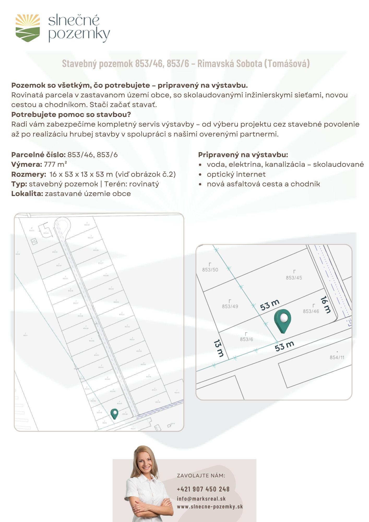 PREDANÉ | Slnečné pozemky Rimavská Sobota 777 m² (odpočet DPH)