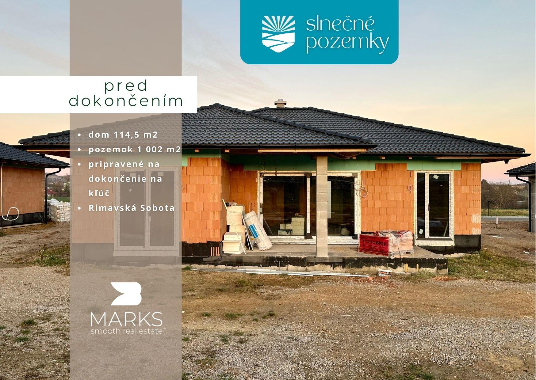 AKTUALIZOVANÉ | 4-i bungalov na kľúč s pozemkom 1002 m²