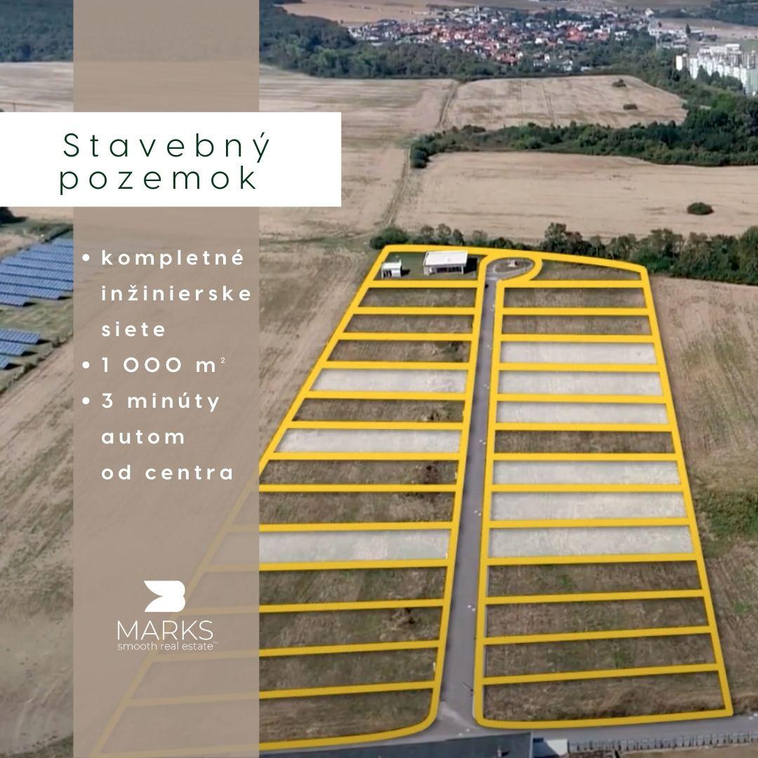 Stavebný pozemok 1000 m² - Rimavská Sobota (odpočet DPH)