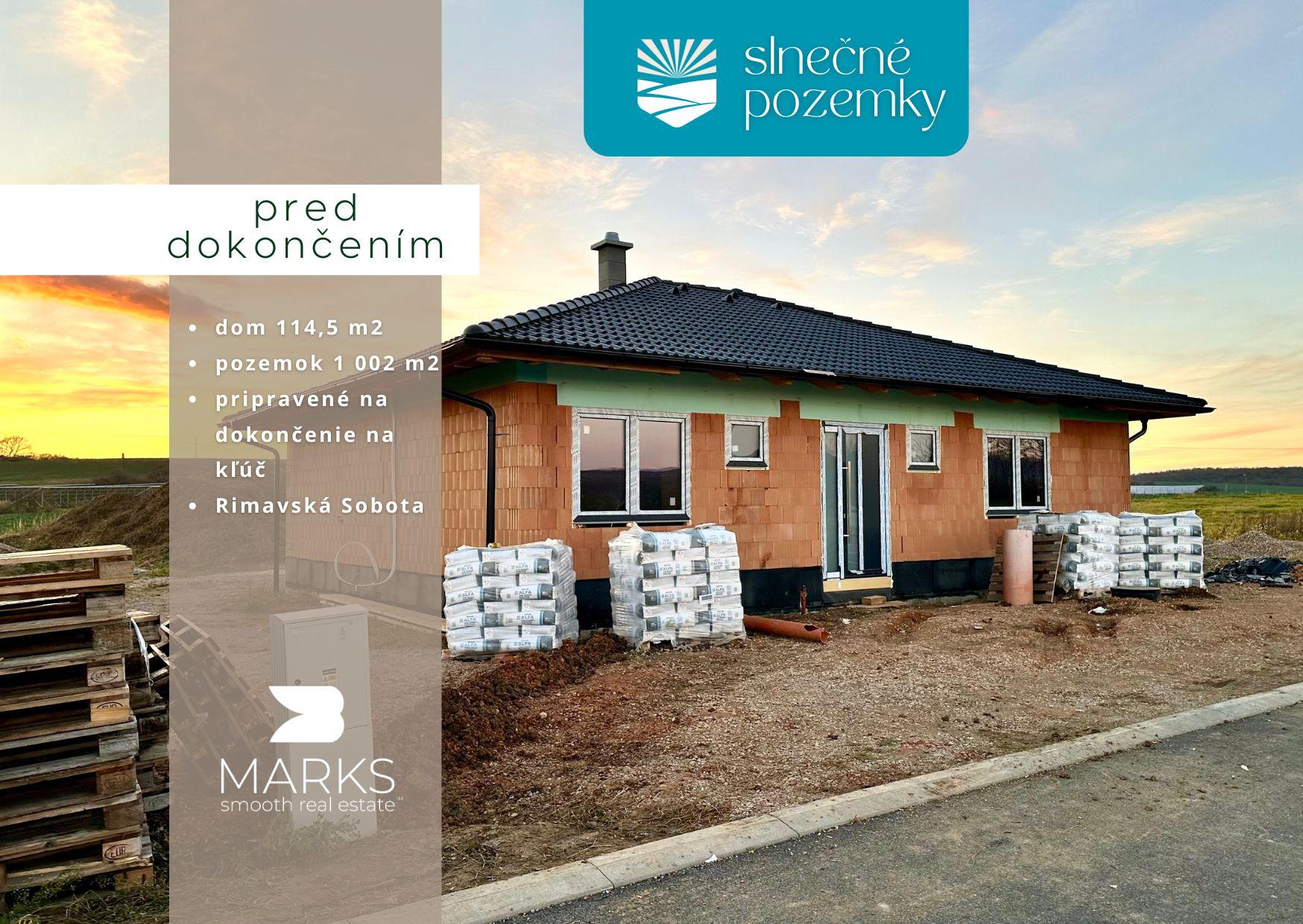 MARKS™  | 4-i bungalov v novej štvrti Rimavskej Soboty